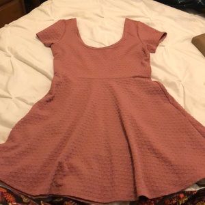 Forever 21 pink skater dress
